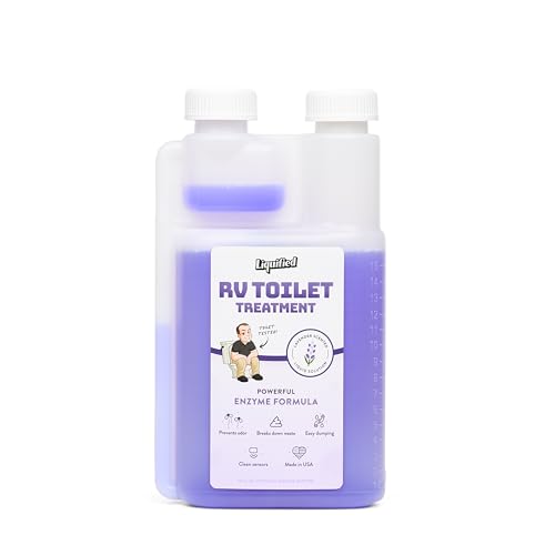 Image of Liquified RV Toilet Treatment - Black Holding Tank Digester - Odor Eliminator - Lavender Scent - Matts RV Reviews (Lavender, 16oz)
