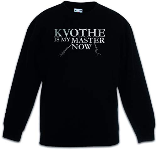 Sweat-shirt noir enfant Urban Backwoods Kvothe pullover manches longues garçon fille