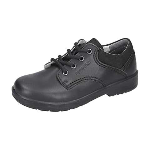 Ricosta Derby Boys' Black Lace-Up Shoes Cover