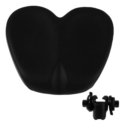 Mikinona 超大型ノーズレス自転車サドル ワイドクッション付き 山地車用衝