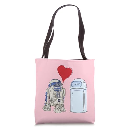 Cadeau Star Wars Saint-Valentin original avec ce grand tote bag R2-D2 en toile