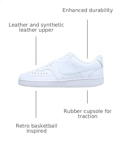 Image of Nike Mens Court Vision LoSneaker