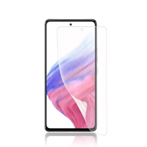【1枚入り】Galaxy A53 5G フィルム【JACRON】SCG15 / SC-53C 専用 保護フィルム 指紋認証対応 反射防止 アンチグレア 全面吸着 TPUフィルム 日本製 防指紋 浮き防止 気泡レス 指紋防止 キズ修復 Galaxy A53