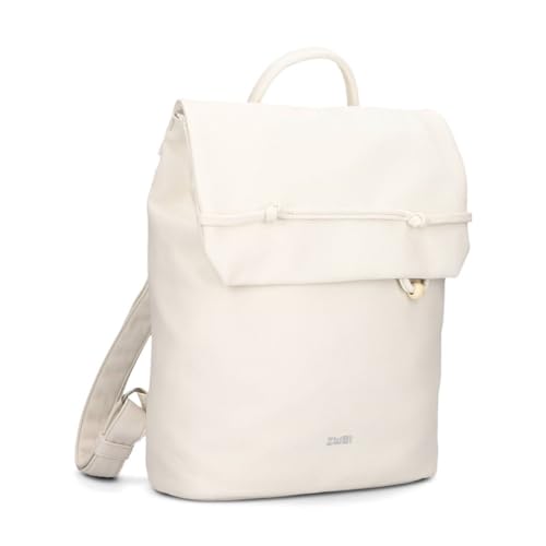 Zwei PERLA PER130 sac à dos élégant et compact pour femme en similicuir