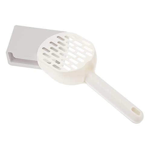 BESPORTBLE 1Set Cat Litter Scoop with Holder Durable Cleanup Tool for Efficient Cat Waste Management for Quick Cleaning of All Litter for Cats