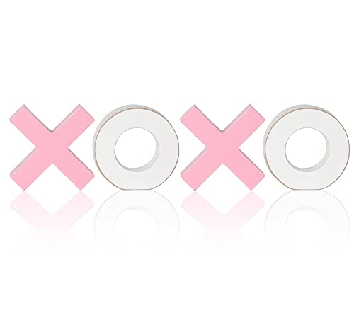XOXO Valentine's Day Tiered Tray Decor XOXO Wooden Sign Romantic