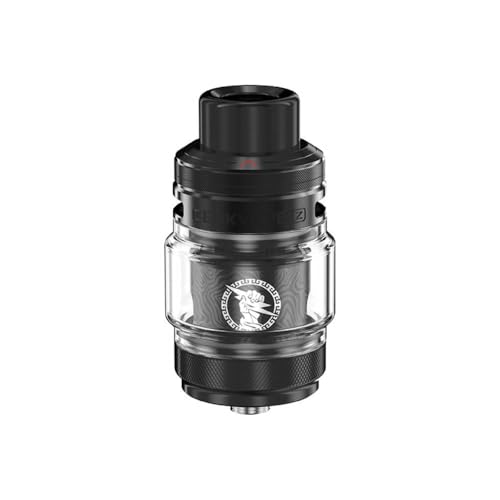 Geekvape Tank Z Subohm 5 – Atomiseur Vape Anti-Fuite, Airflow Supérieur, Compatible Résistances Z Series, Clearomiseur Performant (Glossy Black)