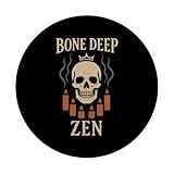 Zoom IMG-2 scheletro yoga meditazione goth umorismo