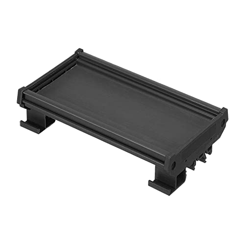 Tool parts DIN Rail Mount for Carrier for 80mm x 72mm PCB - Housing - Bracket - Black