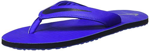 Image of Nike Men's Chroma Thong 5 RacerBlue /Obsidian Flip Flops Sandals-12 UK /India (47.5 EU) (833808-409)