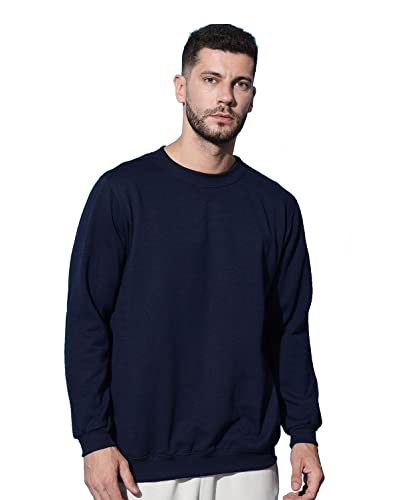 Image of SPUNN Men's Cotton Round Neck Full Sleeves Sweatshirt.