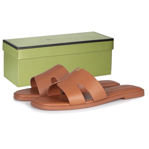 Image of Stratuxx Kaze Women's Open Toe Flat Dress Slide Sandals
