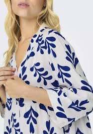Image of Women's Summer Midi Dress - Floral Print V-Neck Casual Loose Fit Beach Dress with Short Sleeves and Elastic Waist 100% Cotton, Black and White
