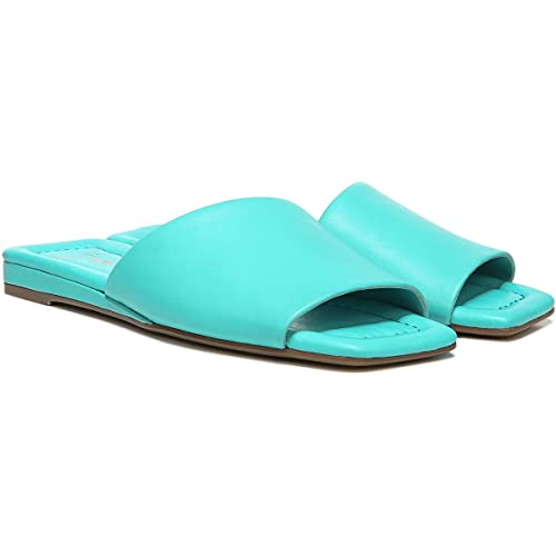 Image of Franco Sarto Womens Glenni Ankle Strap Flat Sandals