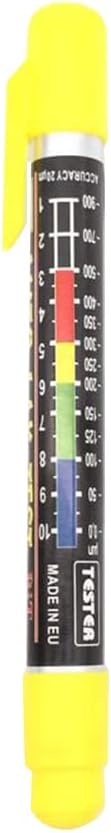 Morelian Coating Thickness Meter Gauge Paint Tester Car Body Damage Detector Crash-Test Check Waterproof (Coating Tester)