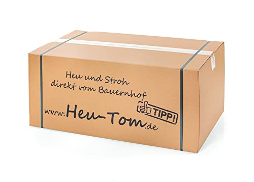 Heu-Tom ® 15kg frisches Weizenstroh Strohballen direkt ab Hof Einstreu Futter Fuer Meerschweinchen Hasen Kaninchen Hamster Pferd