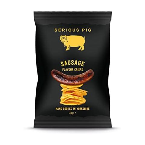 Serious Pig Sausage Flavour Crisps (12-Pack) Cover