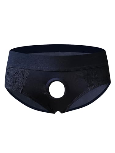 Mens Sissy Lingerie Underpants Crossdresser Panties Underwear Floral Lace Briefs