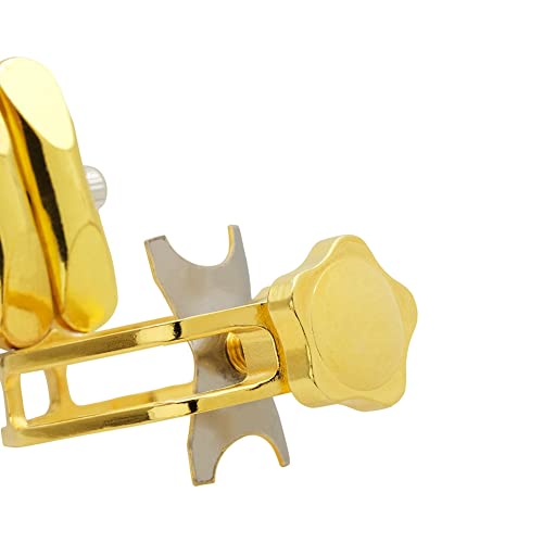 Hopbucan New Francois Louis Saxophone Ligatures - Fits Hard Metal/Rubber Alto Sax Mouthpiece - Image 4