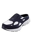 KingSize Men's Comfort Slide Sneaker - 10 1/2 W, Navy White