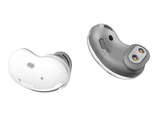 Image of Samsung Galaxy Buds Live Bluetooth truly Wireless In Ear Earbuds with microphone Mystic White