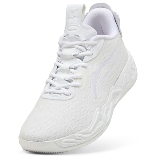 PUMA Mens Lamelo Ball MB.04 Lo Ice White Athletic Basketball Shoes4