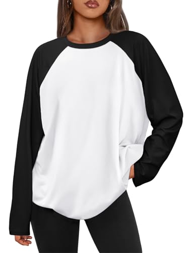 Trendy Queen Women Oversized Long Sleeve Shirt 2025 Summer Casual...