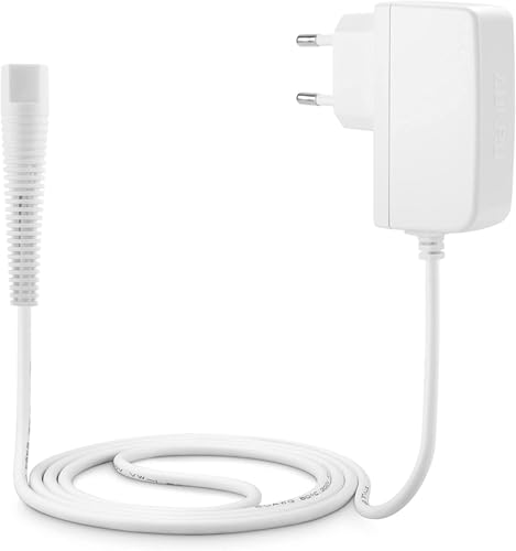 Aukru   Cable de alimentación para Braun Series 3 5 7 9 (12 V, 12 V), Color Blanco