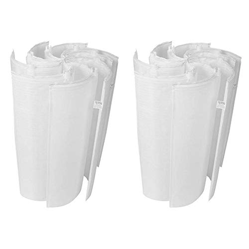 Unicel FS-2005 60 Sq Ft Vertical DE Grid Replacement Pool Filter Set, Compatible with American, Hayward, Pac-Fab, Sta-Rite, Astral, and More (2 Pack)
