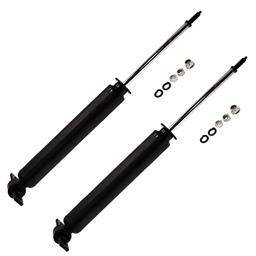 Image of Detroit Axle - 2 Rear Shock Absorbers for 2013-2020 Ford Fusion 2014 2015 2016 2017 2018 2019 Replacement Shocks Assembly Pair Set