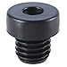 Rooyar Billiard Cue Bottom Cover Rubber Pool Bumper Billiard Bottom Plug Pool Cue Bottom Bumper Protector Snooker Accessory