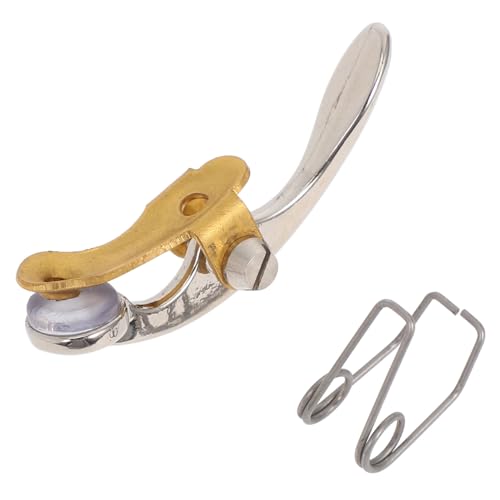 HANABASS 1Pc Trumpet Watergate Key Drain Tool for Trumpet Easy to Install Clean Portable Water Key Replacement Silver