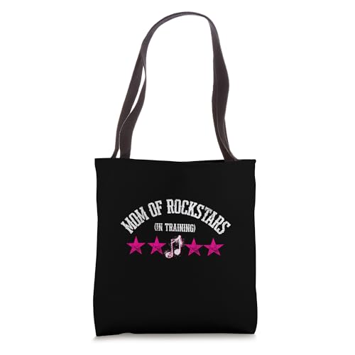 Future Rockstar Musician Mom Music Lover Band Mom Tote Bag