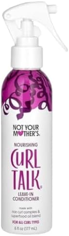 Not Your Mother's Curl Talk Leave In Conditioning Spray, 6 OZ