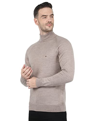 Image of Monte Carlo Men Wool High Neck Pullover Sweater