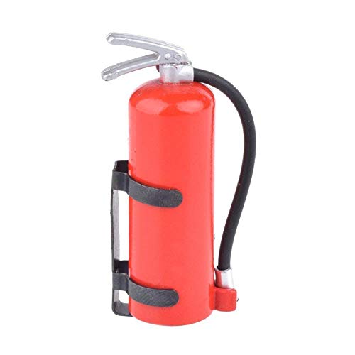 1/10 Scale Fire Extinguisher Rc Rock Crawler Accessory For Amiya Cc01 Rc4wd D90 D110 Rc Truck Car Parts Simulation Decorative Mini Fire Extinguisher