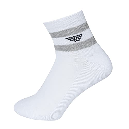 Image of Red Tape Cotton Blend Solid Ankle Length Socks For Men | Pack of 3