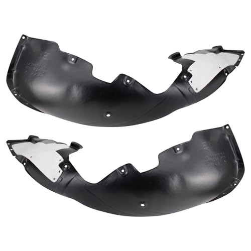 Image of TRQ Inner Fender Liner Set Compatible with 2017-2018 Hyundai Elantra HY1248159 HY1249159