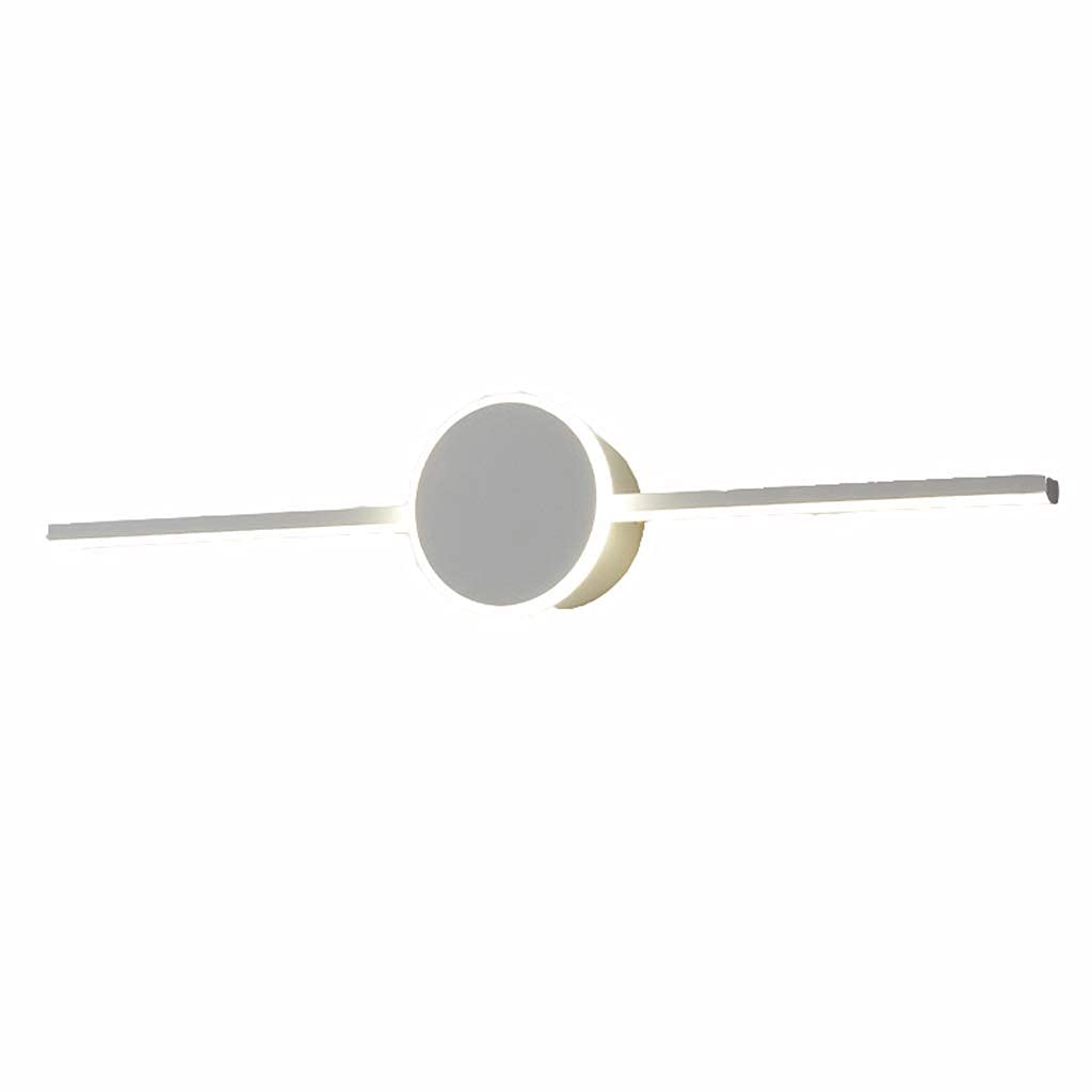 HYSJDMNC Bath Lamps Mirror Front Light Headlight Punch Led Bathroom Dressing Lamp Mirror Light Wall Lamp Nordic Modern Minimalist Mirror Cabinet Light Wall Lighting/White/9W Interesting