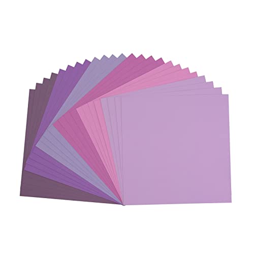 Florence Vaessen Creative Scrapbook Paper, Paper, Purple, 12 x 12-Inch, 24 Sheets, 216 g