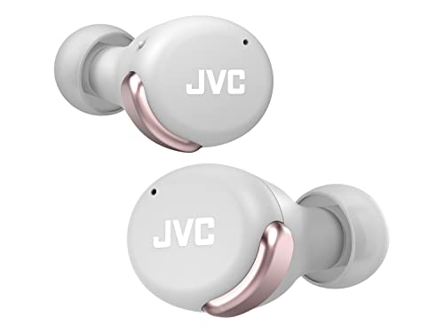 JVC HA-Z330T-P, Compact True Wireless Earphones, Active Noise Cancelling, Lightweight, Stylish Design, BT 5.2