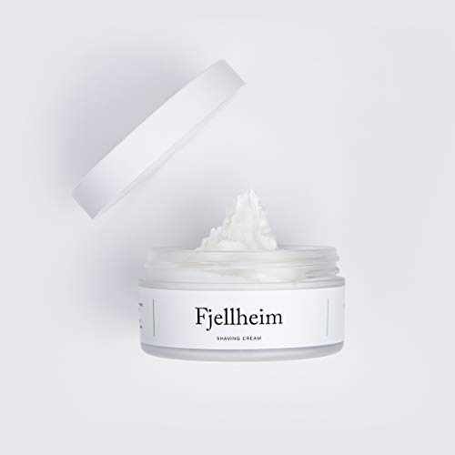 Moisturizing Shaving Cream for sensitive skin 150 ml / 5.07 fl. oz. – Vegan (Fjellheim) image 2
