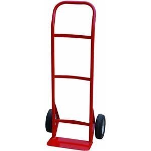 Carretilla de mano roja capacidad 600 lb 2 ruedas miniatura 1