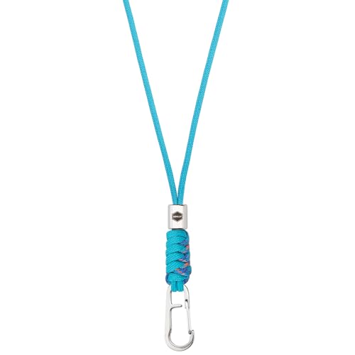 SENLLY Schlüsselanhänger für Schlüssel, Handy, Ausweishülle, Geflochtenes Paracord-Design Umhängeband Schlüsselband mit Edelstahl-Hardware