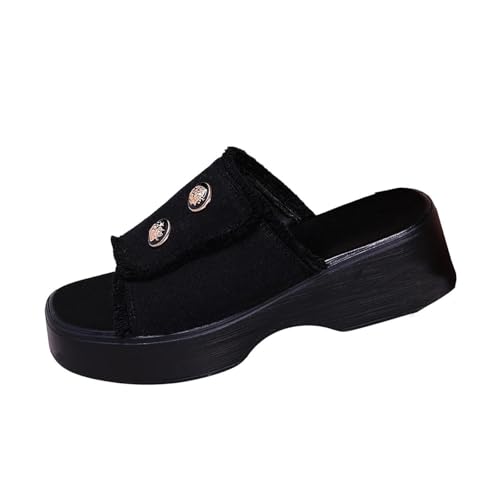 Sandales à talon compensé pour femme tendance de printemps été