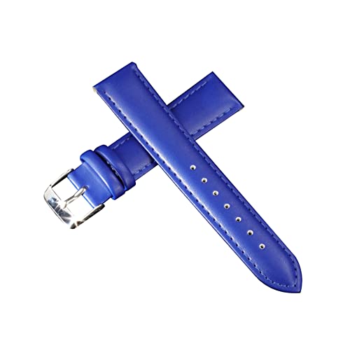 Bracelet de montre en cuir de vachette 20mm résistant à l'humidité