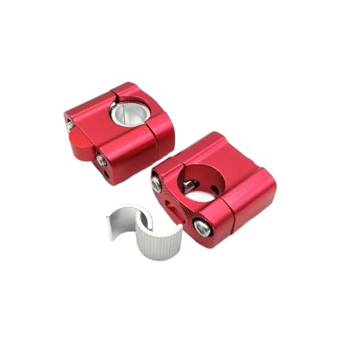 Guidon Riser Pince en Aluminium CNC Supérieur pour Moto 22mm et 28mm