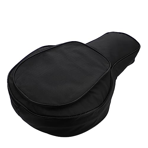 HEMOTON Dumb Drum Bag Oxford Fabric Dumb Drum Storage Pouch Comfortable Hand Strap Anti-zipper Puller Black