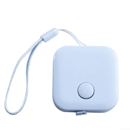 Cinta métrica suave retráctil, 1,5 m, 150 cm, mini cinta métrica de costura, regla de sastre, herramienta de medición compacta para costura, manualidades (azul)