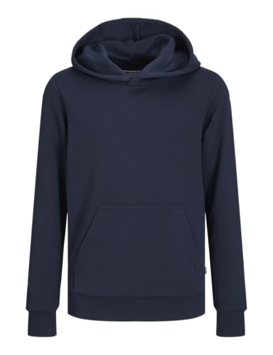 JACK & JONES Jjebradley Noos Jnr Sweat À Capuche Garçon Sweat à capuche Fonce 140